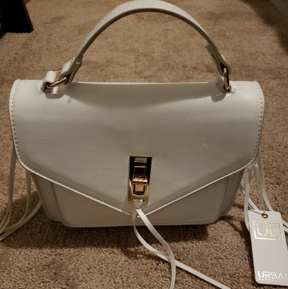 White Crossbody Purse NEW with tags